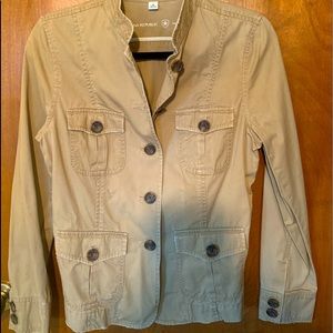 Banana Republic tan blazer/jacket. Medium.